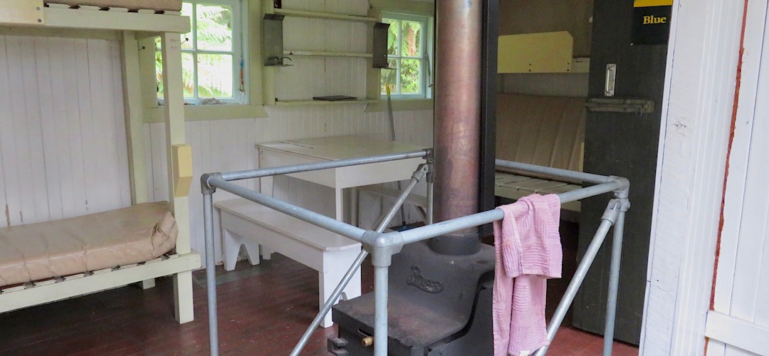  The bunks are spread around. | Blue River Hut, Haast Paringa Cattle Trail