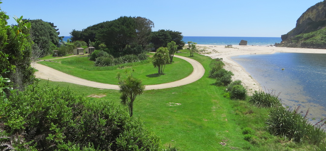 Kohaihai campsite, Heaphy Track, Kahurangi National Park