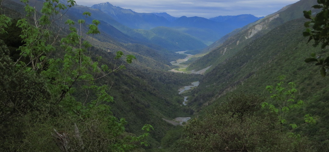 upper Taramakau River from Harper Pass, Arthurs Pass National Pass