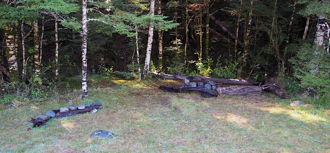 Nina River Valley campsite | Lake Sumner Forest Park