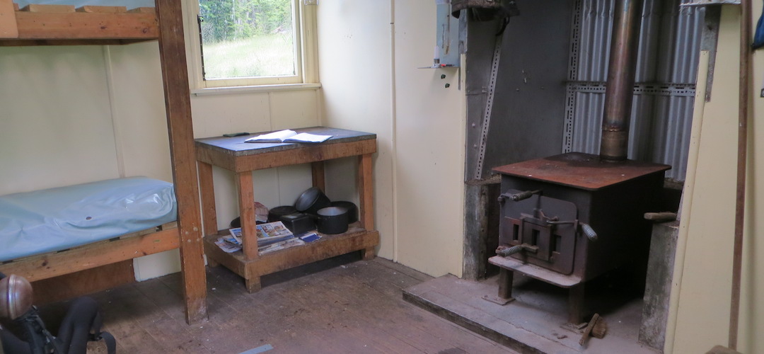 Lake Guyon hut, Lake Guyon, North Canterbury