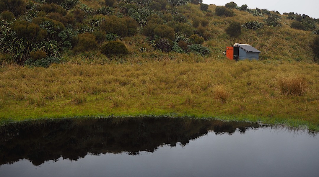 Before the rain at Newton Range Bivvy. | Arahura/Styx blog, December 2019