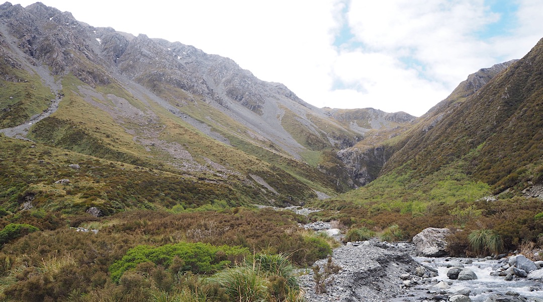 Upper Arahura River, on the way to Browning Pass. | Arahura/Styx blog, December 2019