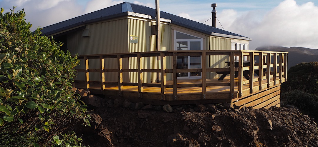 The older 1986 hut has been somewhat modernised. | Ces Clarke Hut, Paparoa Great Walk