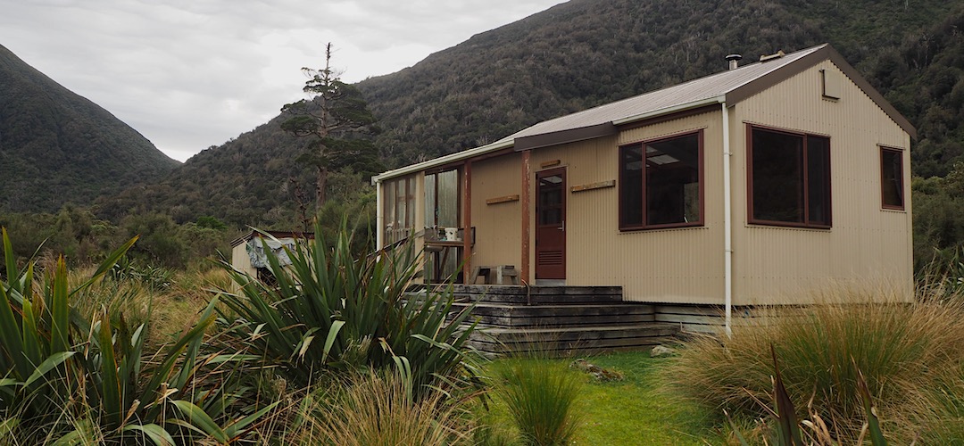 One well built hut.  | Grassy Flat Hut, Styx River, West Coast