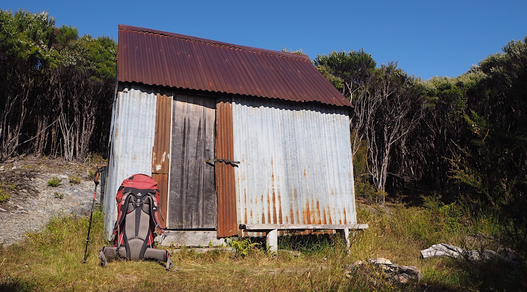 Tin Hut Shelter exterior | Kahurangi National Park