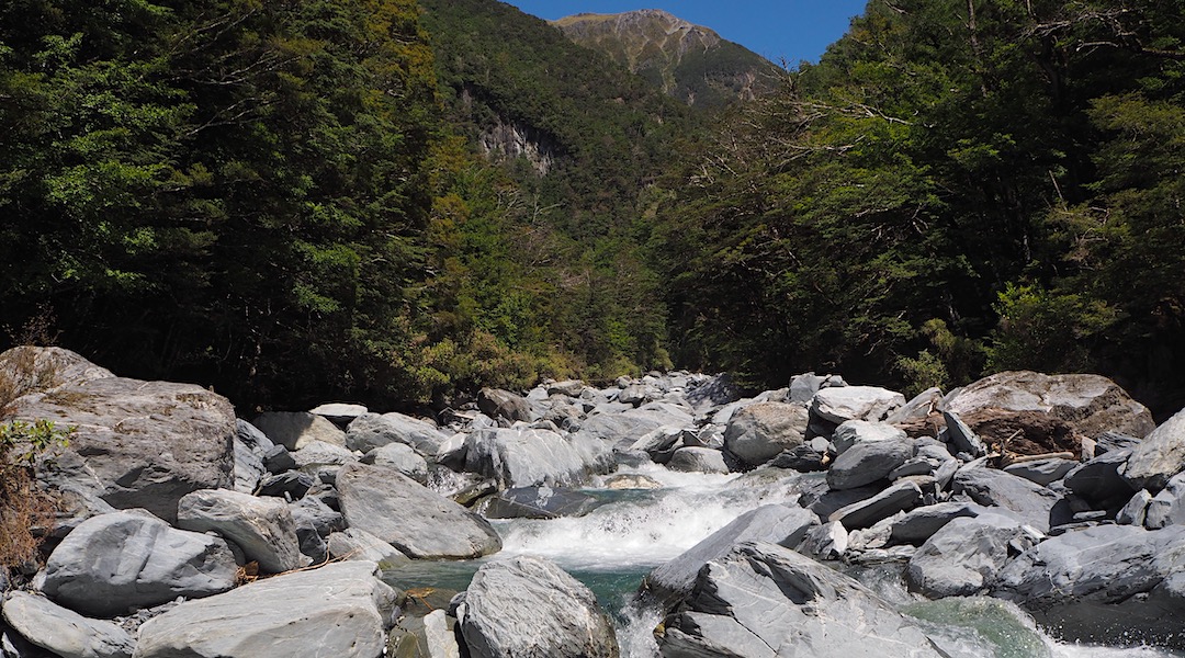 Matakitaki Day 2 Burn Creek gold miners campsite tramping new zealand