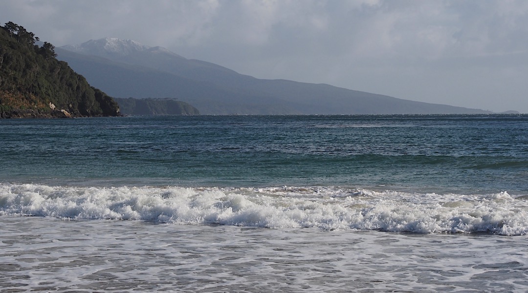 Snow on Mt Anglem/Hananui. | Northwest Circuit, Rakiura National Park