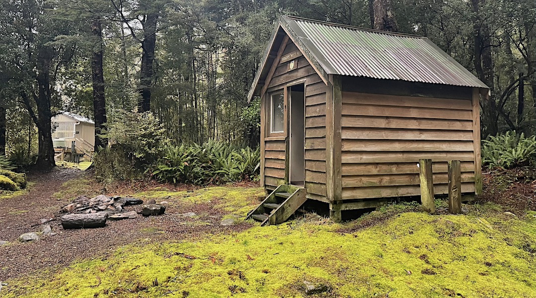 The historic hut isn't far from the new version. Rodger Inlet Historic Hut