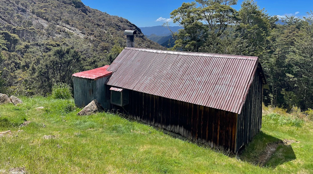View down the valley. | Asbestos Cottage, Kahurangi National Park