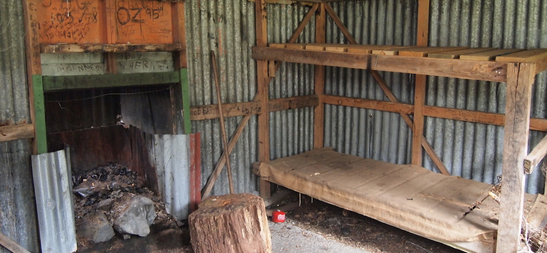 Cameron Hut, Harpers Pass route, North Canterbury