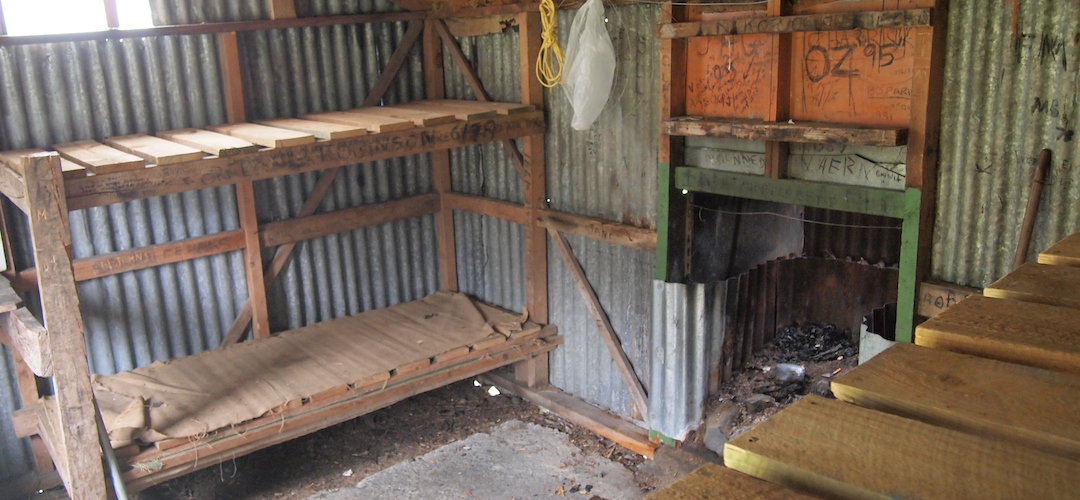 Cameron Hut, Harpers Pass route, North Canterbury