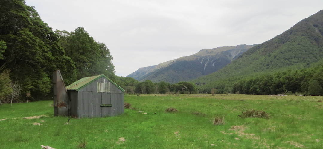 Cameron Hut, Harpers Pass route, North Canterbury