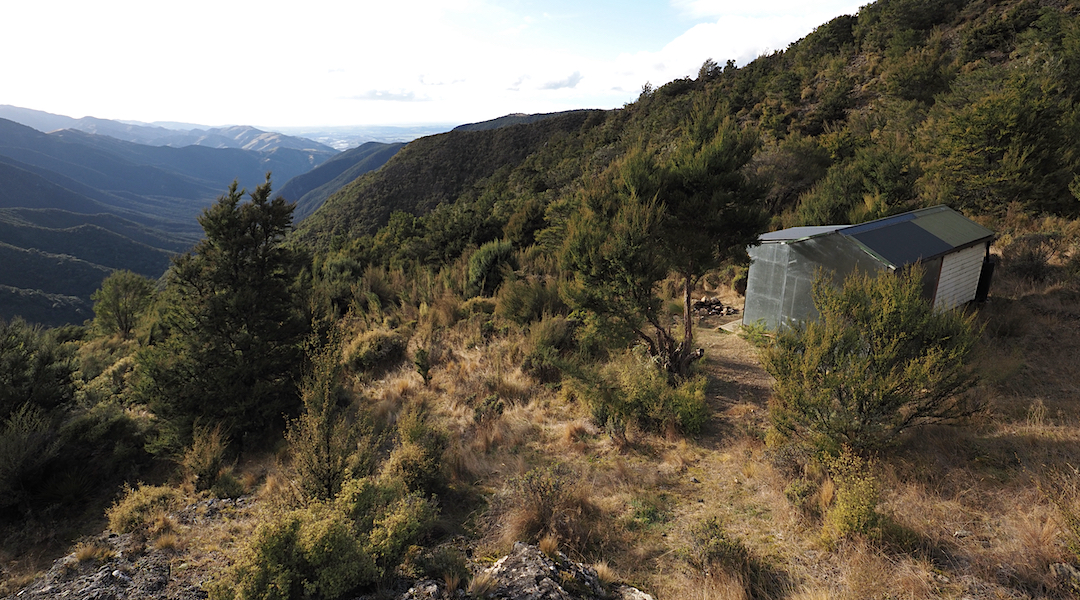 Good views down the valley. | Black Birch Bivvy, Ferny Gair Conservation Area