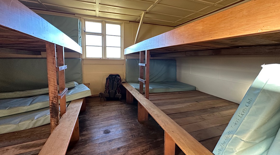 One of two bunkrooms. | Big Hut, Rock and Pillar Scenic Reserve