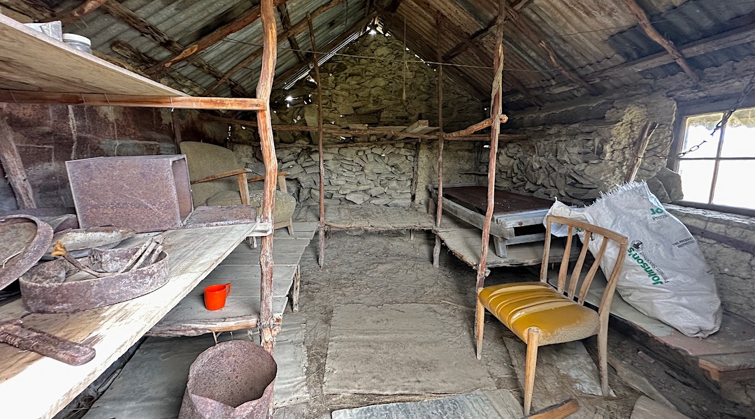 Not many stay these days. | Garden Gully Hut, Oteake Conservation Park