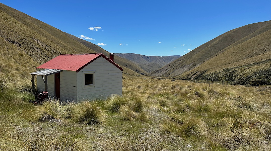 Good view down the valley. | Otamatapaio Hut, Oteake Conservation Park