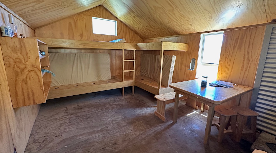 Bunks. | Otamatapaio Hut, Oteake Conservation Park