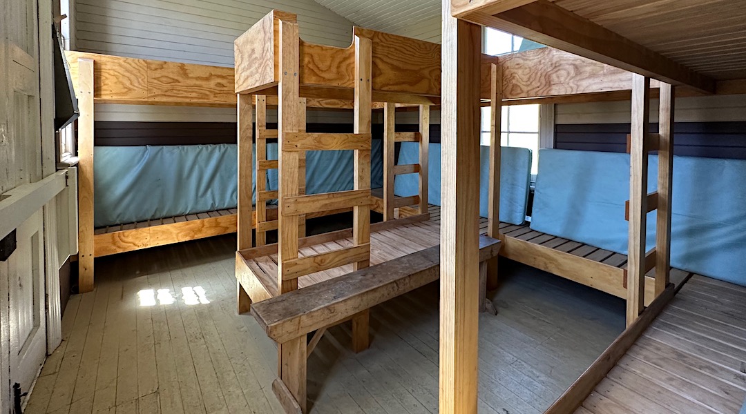 Bunkroom. | Ida Railway Hut, Oteake Conservation Park