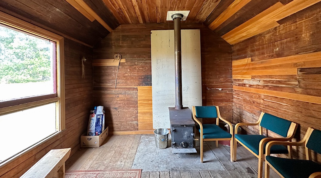 Woodburner. | Waldron Shelter, Oteake Conservation Park