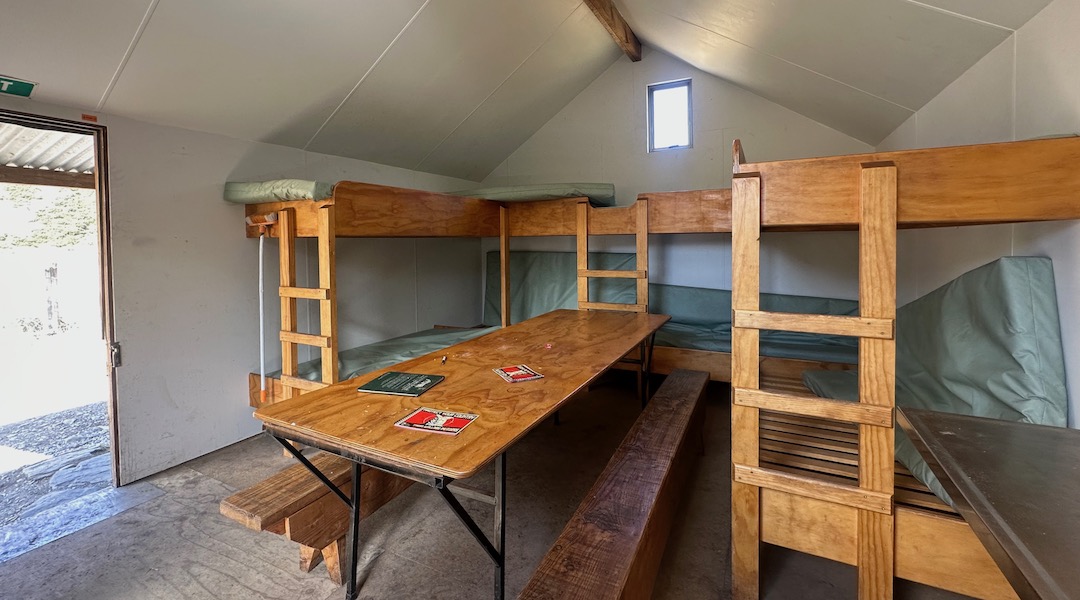 Bunks. | Boundary Creek Hut, Oteake Conservation Park