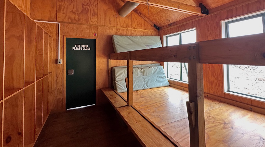 One bunk room. | Mueller Hut, Aoraki/Mt Cook National Park