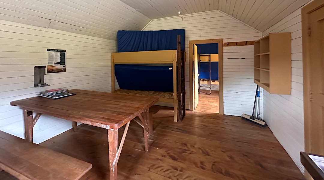 Bunks are in two rooms. | Hooker Hut, Aoraki/Mt Cook National Park