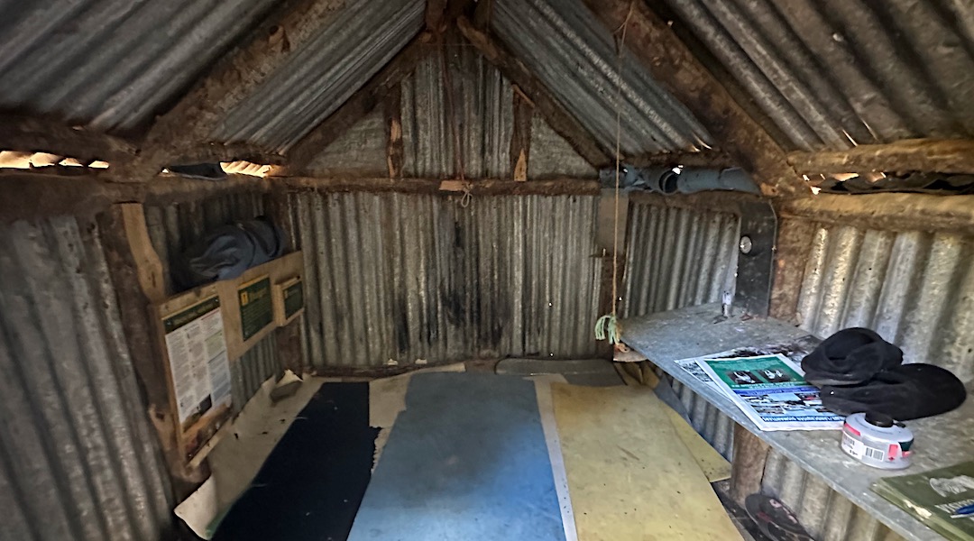 No mattresses and plenty of ventilation. | Dog Kennel Bivvy, Te Kahui Kaupeka Conservation Park