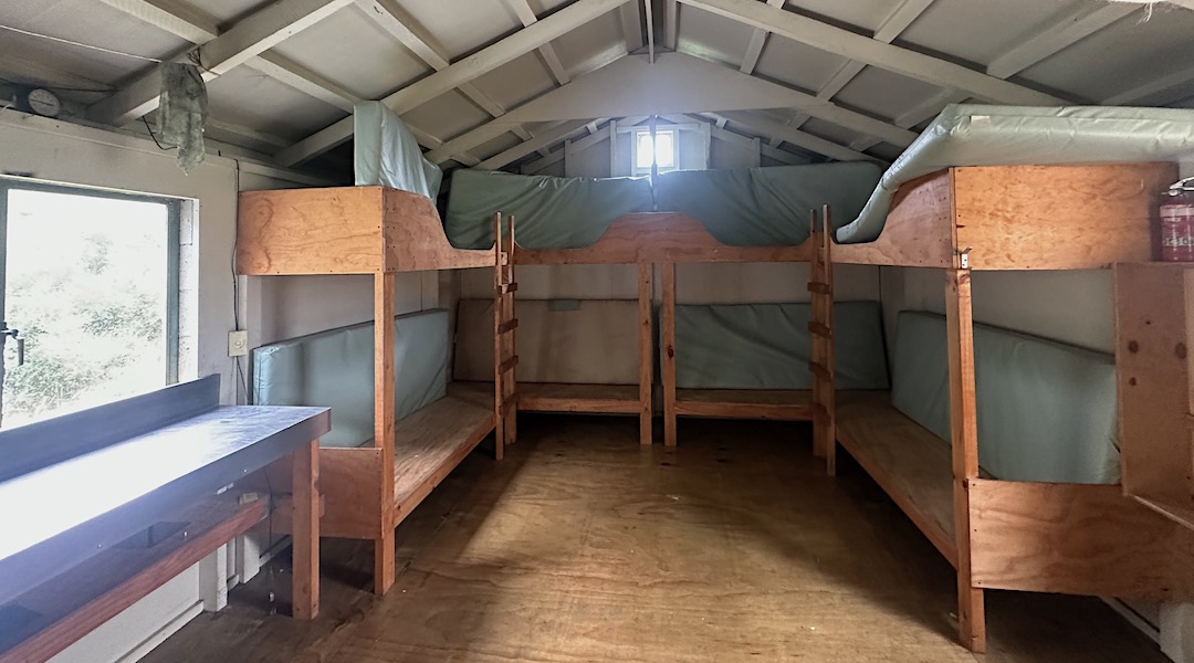 Bunks. | Growler Hut, Te Kahui Kaupeka Conservation Park