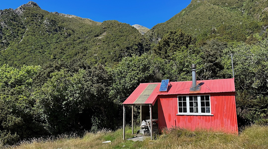 Excellent windows facing north-ish. | St Winifreds Hut, Te Kahui Kaupeka Conservation Park