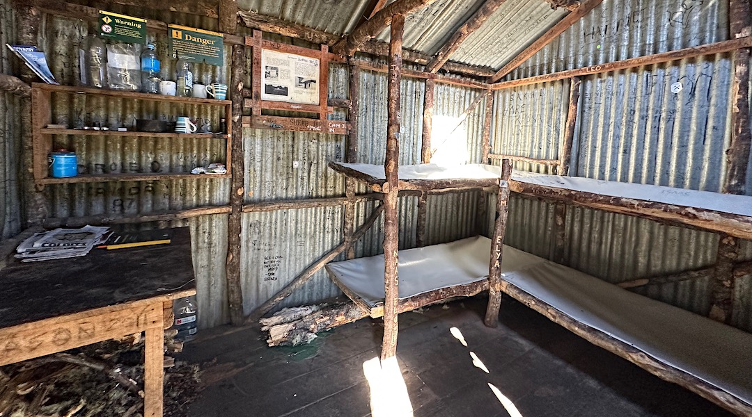 Renovated canvas bunks. | Bealey Spur Hut, Arthurs Pass National Park