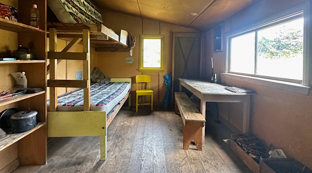 The bunks aren't very comfortable. | Mt Malita Hut, Nelson City Council