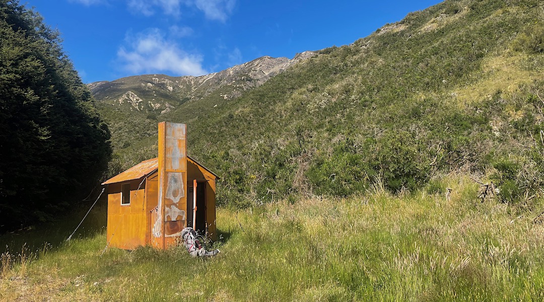 Just needs a paint job for perfection. | Stony Stream Bivvy, Hanmer Forest Park