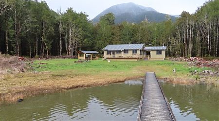 View from the jetty on Lake Daniell | Kōhanga Atawhai/Manson-Nicholls Memorial Hut, Lewis Pass Scenic Reserve