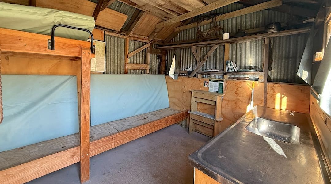Nicholsons Hut interior 