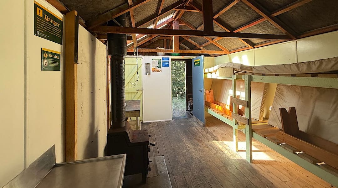 Lochinvar Hut interior 