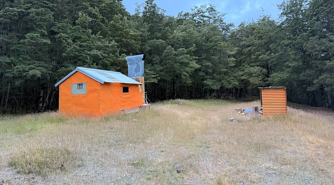 Bull Creek Hut exterior 