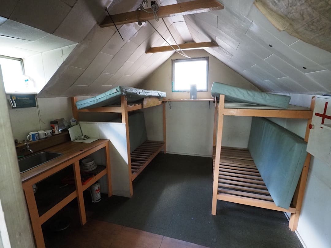 Crystal Hut interior