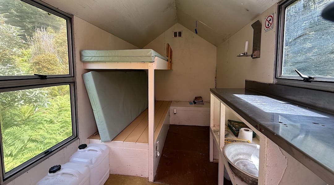 Maclennan Hut interior