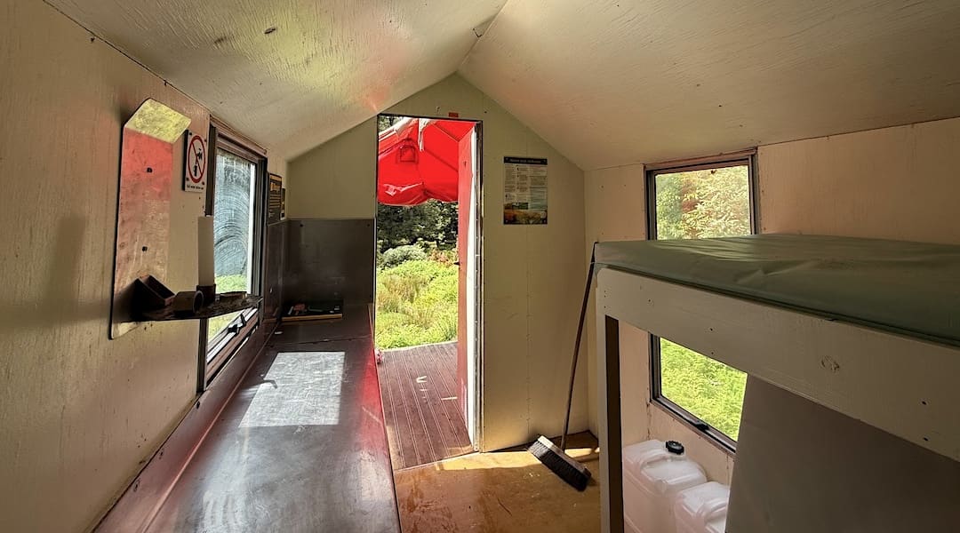 Maclennan Hut interior