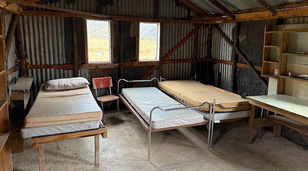 Forks Hut interior
