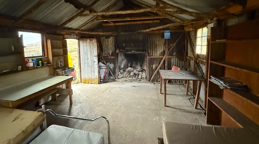 Forks Hut interior