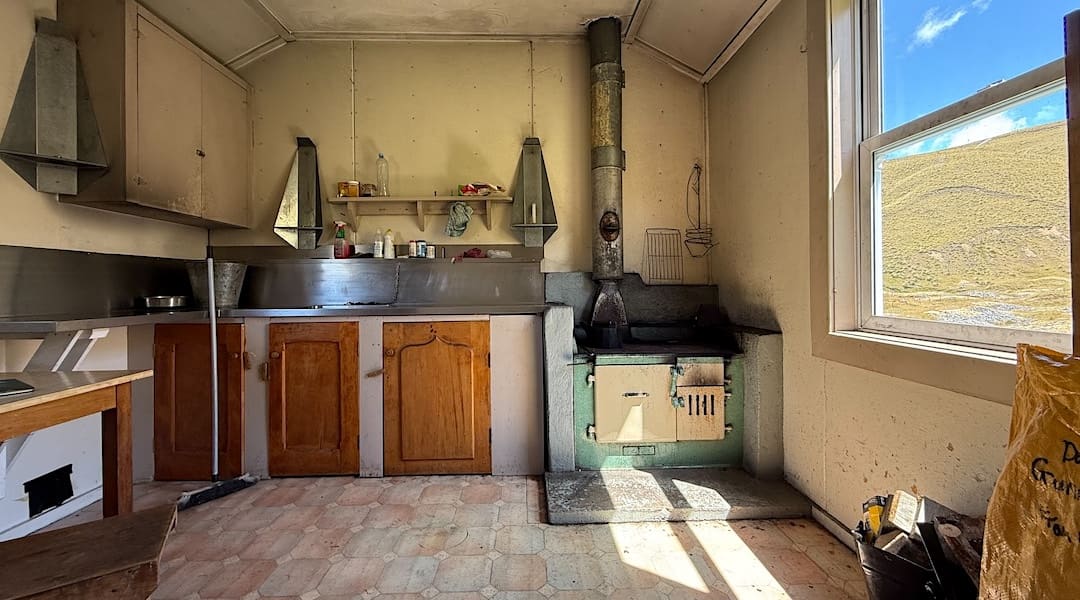 Junction Hut interior