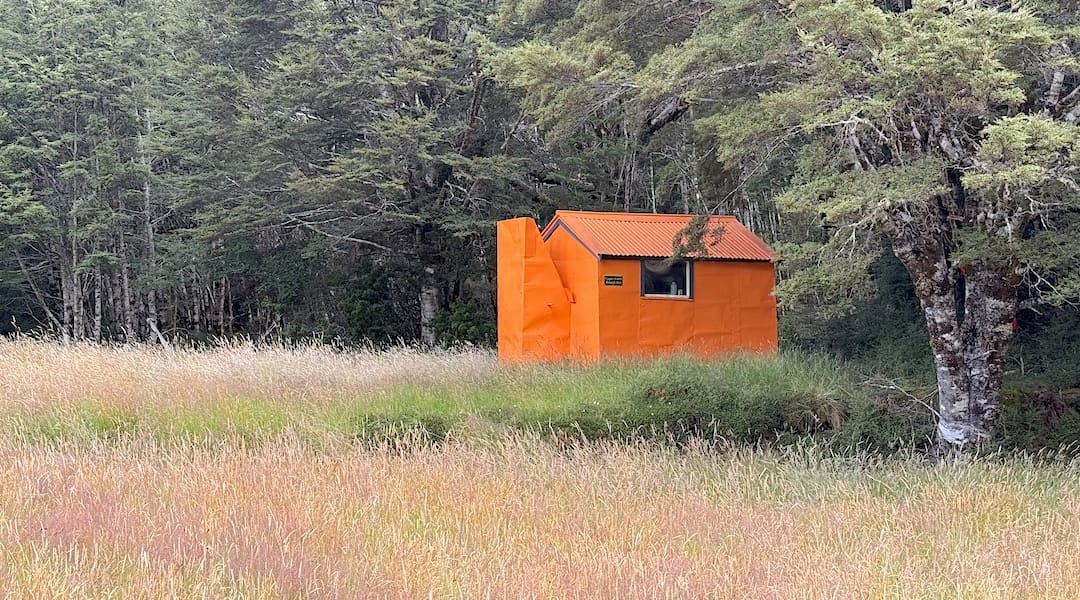 Upper South Branch Hurunui Hut exterior