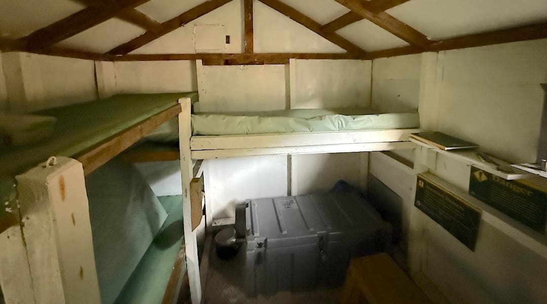 Upper South Hurunui Hut interior