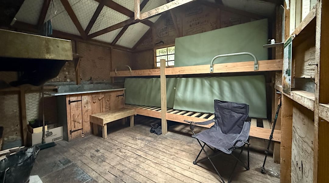Johnson Hut interior 3