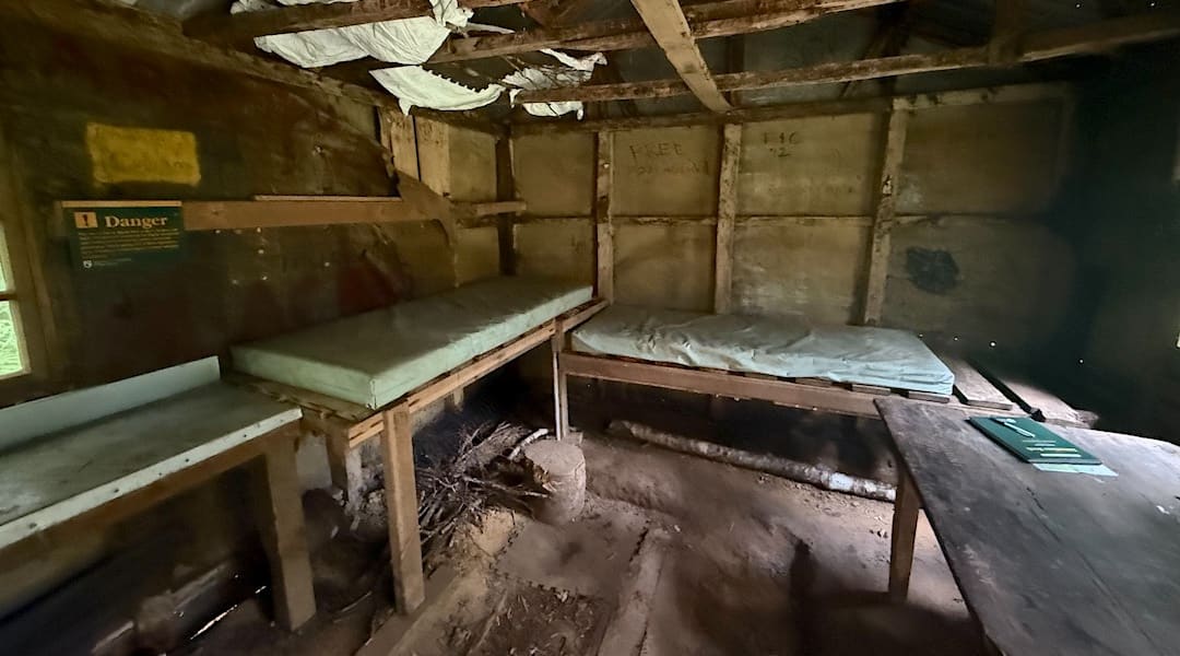 Turnbulls Hut interior