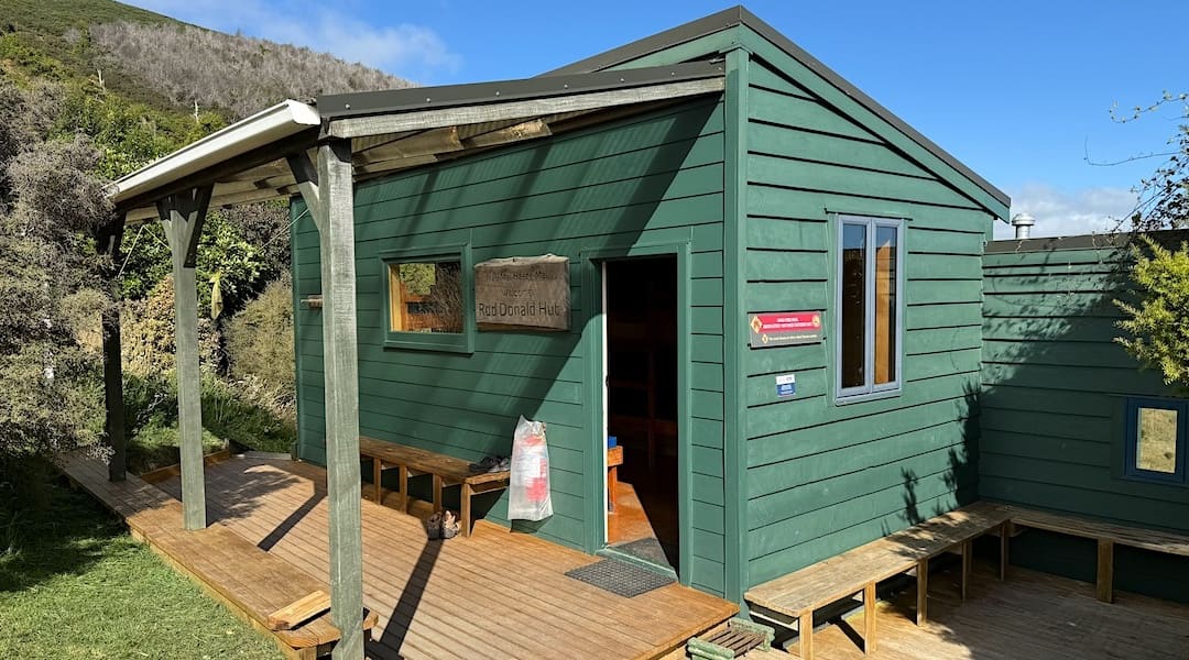 Rod Donald Hut exterior 