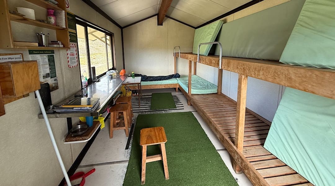 Kirtle Burn Hut interior