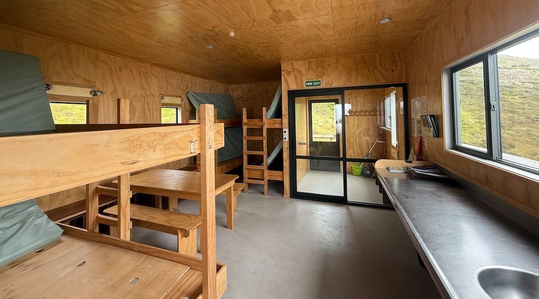 Leaning Lodge interior